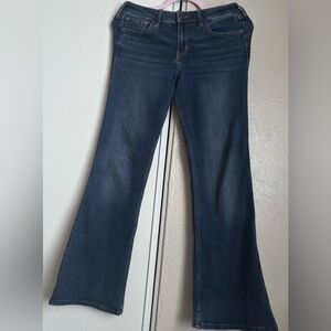 Hollister Dark Blue Flare Jeans